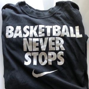 Nike “Basketball Never Stops” T-Shirt